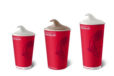 wendy's small frosty size.